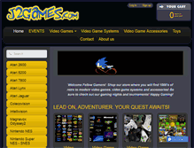 Tablet Screenshot of j2games.com